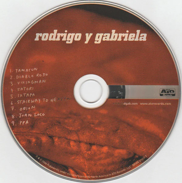 Rodrigo Y Gabriela - Rodrigo Y Gabriela (CD) - Image 4