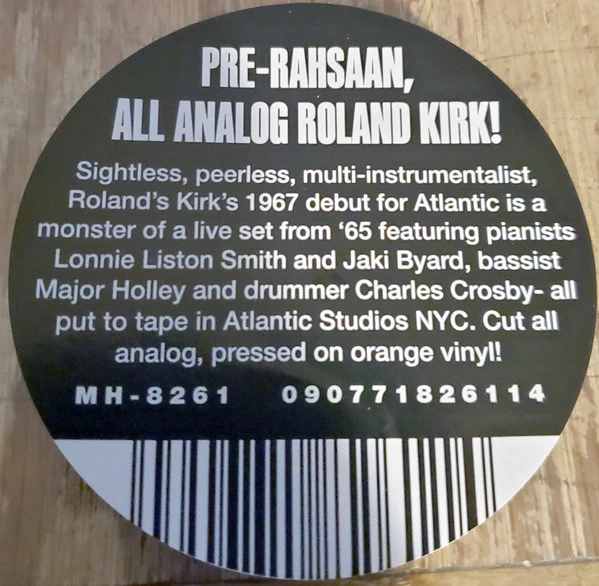 Roland Kirk - Here Comes The Whistleman (Vinyl) - Image 3