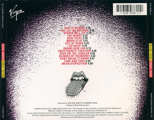 Rolling Stones* - Voodoo Lounge (CD) - Image 2