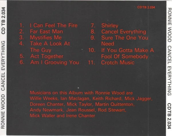 Ron Wood - Cancel Everything (CD) - Image 2