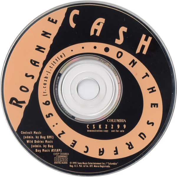 Rosanne Cash - On The Surface (CD) - Image 3