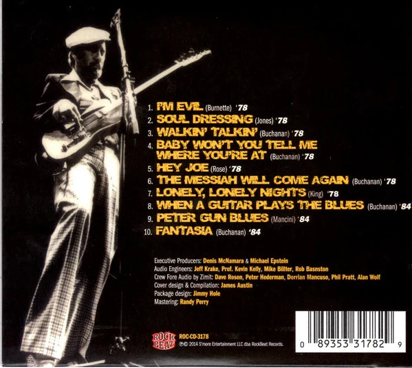 Roy Buchanan - Shredding The Blues: Live At My Father's Place 1978 & 1984 (CD) - Image 2