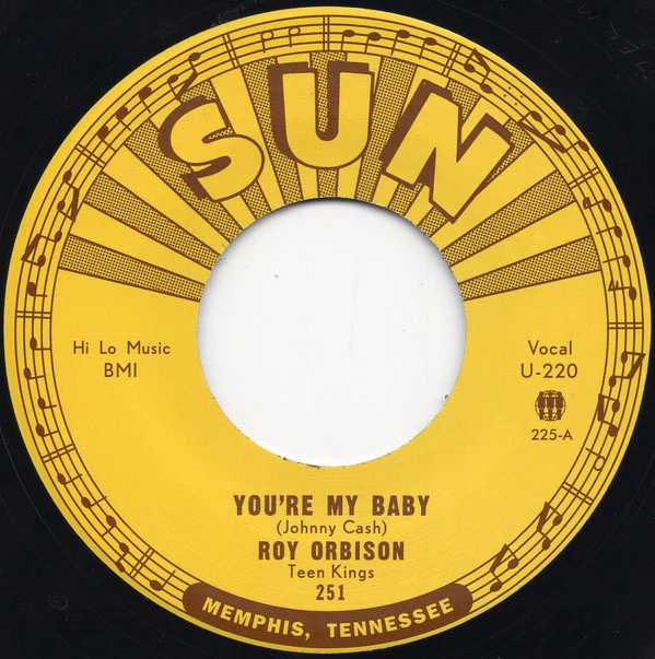 Roy Orbison And The Teen Kings - You're My Baby / Rockhouse (Vinyl) - Image 3