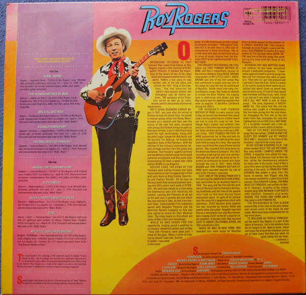 Roy Rogers  - Roy Rogers (Vinyl) - Image 2