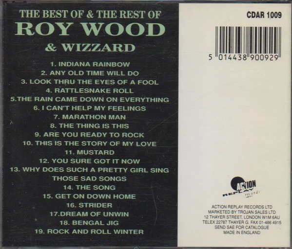 Roy Wood & Wizzard - The Best Of & The Rest Of (CD) - Image 2