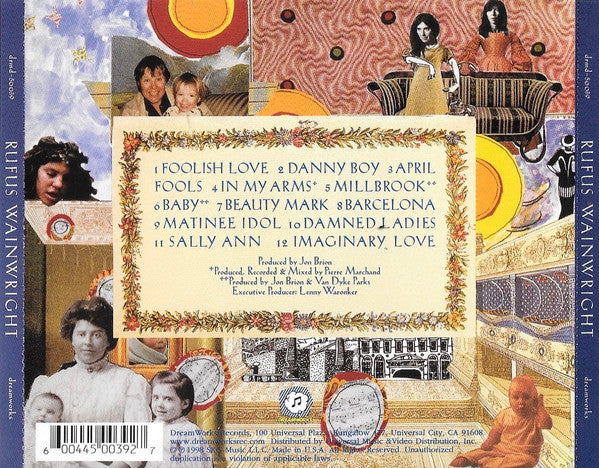 Rufus Wainwright - Rufus Wainwright (CD) - Image 2