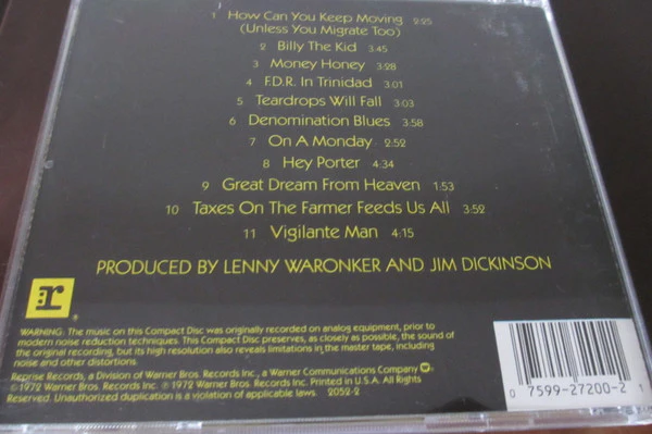 Ry Cooder - Into The Purple Valley (CD) - Image 3