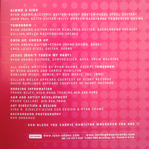 Ryan Adams - Demolition (CD) - Image 3