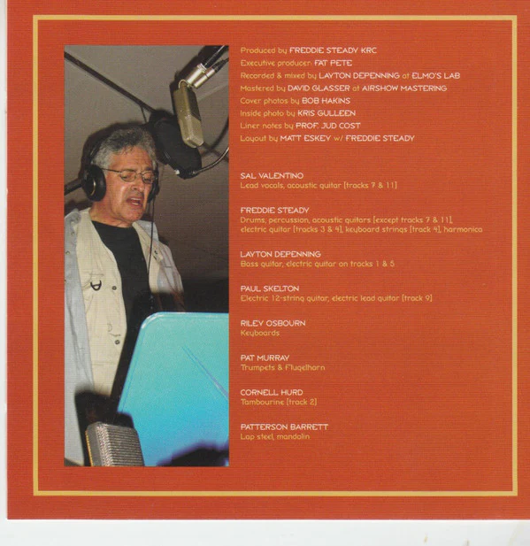 Sal Valentino - Come Out Tonight (CD) - Image 3