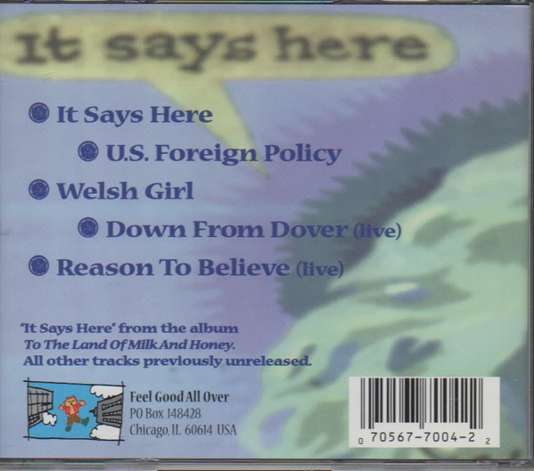Sally Timms - It Says Here (CD) - Image 2