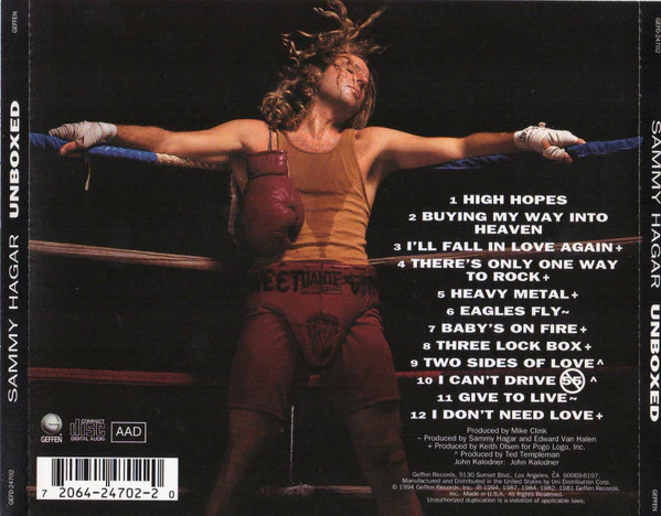 Sammy Hagar - Unboxed (CD) - Image 2