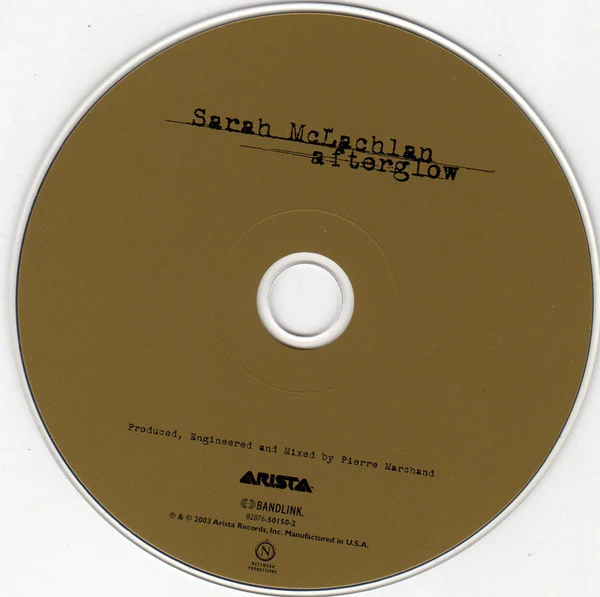 Sarah McLachlan - Afterglow (CD) - Image 3