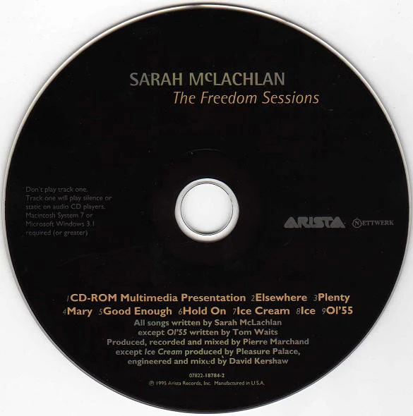 Sarah McLachlan - The Freedom Sessions (CD) - Image 3