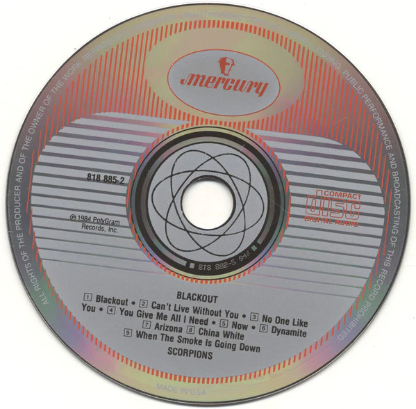 Scorpions - Blackout (CD) - Image 3