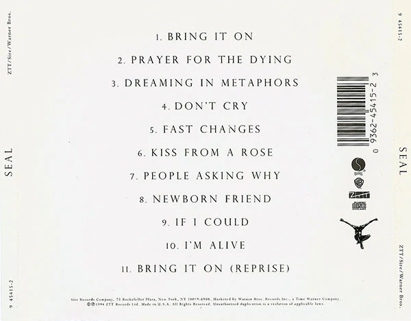 Seal - Seal (CD) - Image 2