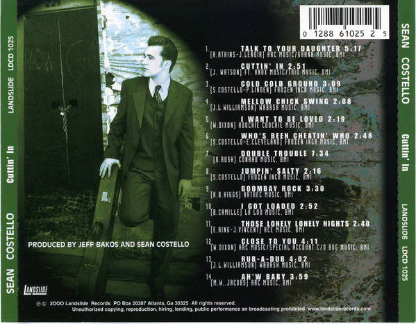 Sean Costello - Cuttin' In (CD) - Image 2