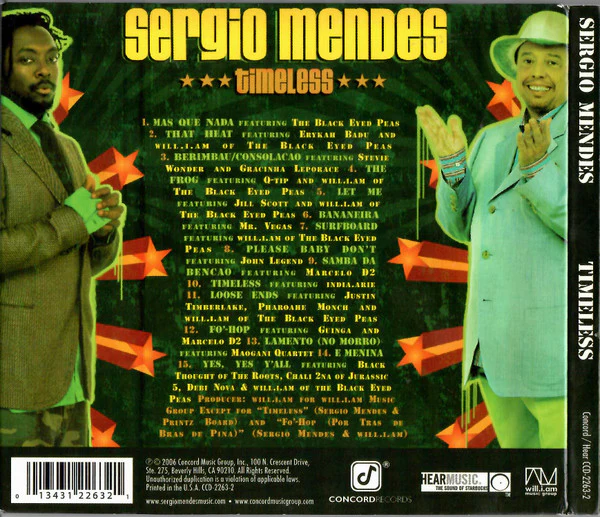 Sérgio Mendes - Timeless (CD) - Image 2