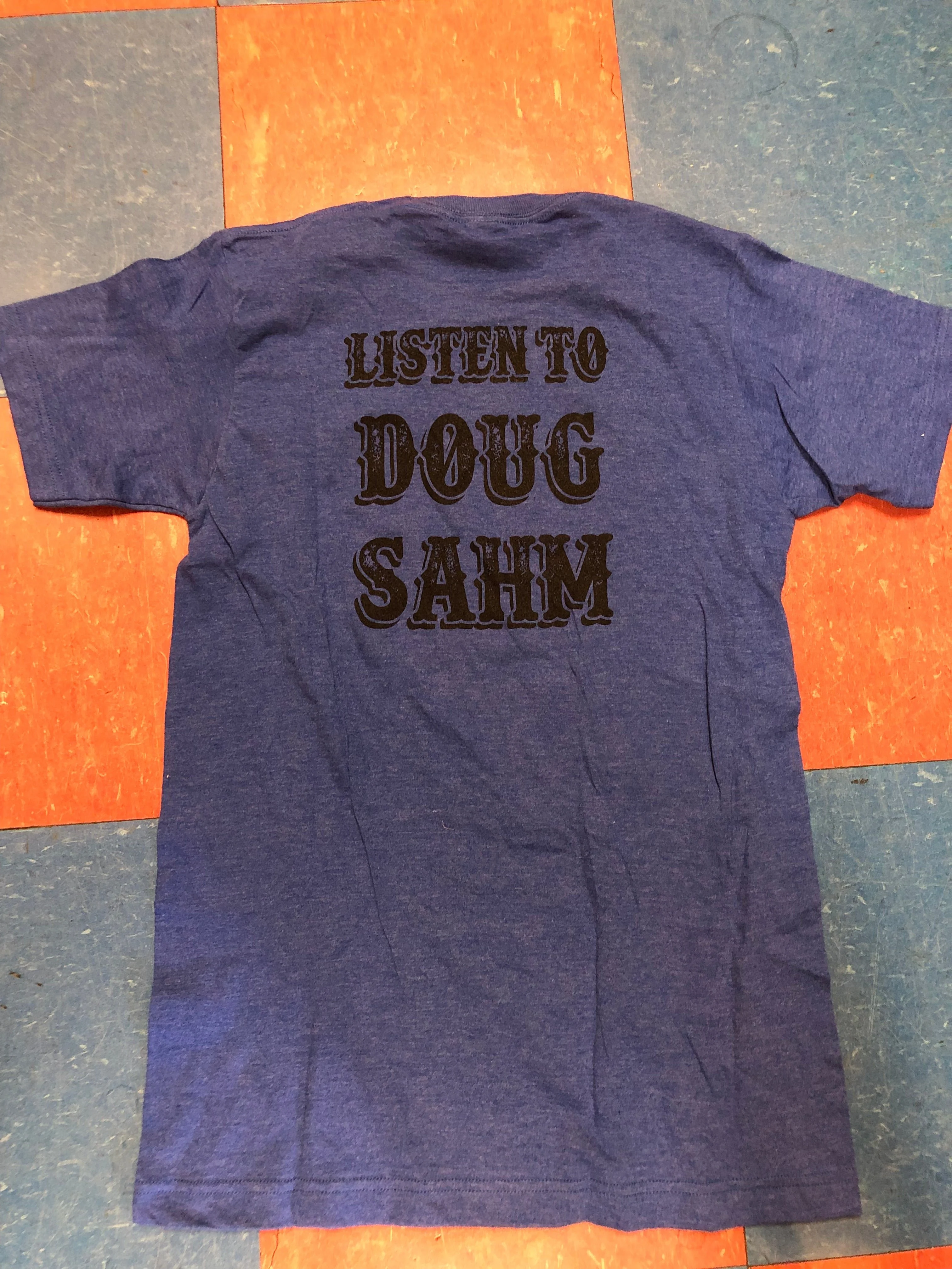 Shandon Sahm - Listen To Doug Sahm T-Shirt - Image 2