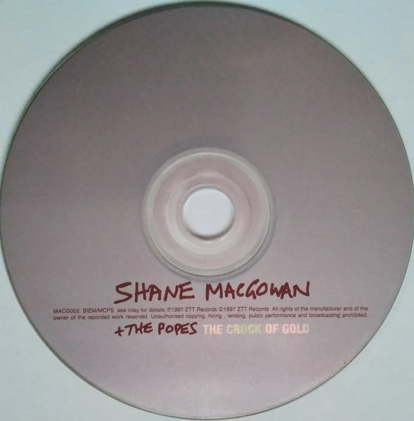 Shane MacGowan + The Popes* - The Crock Of Gold (CD) - Image 3