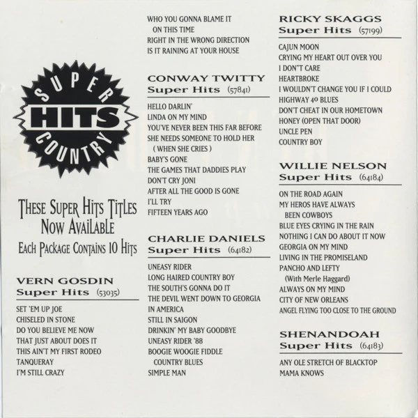 Shenandoah - Super Hits (CD) - Image 4