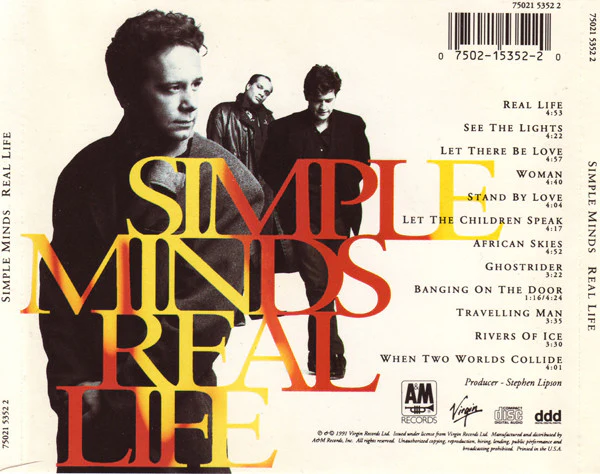 Simple Minds - Real Life (CD) - Image 2