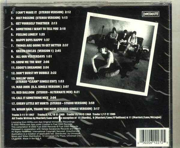 Small Faces - Odds And Mods (CD) - Image 2