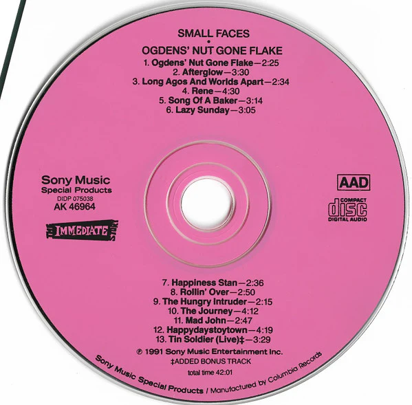 Small Faces - Ogdens' Nut Gone Flake (CD) - Image 3