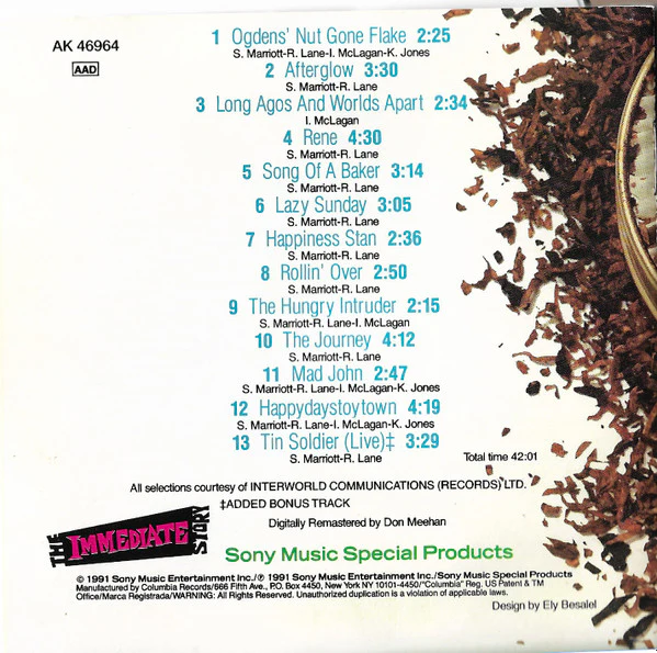 Small Faces - Ogdens' Nut Gone Flake (CD) - Image 4