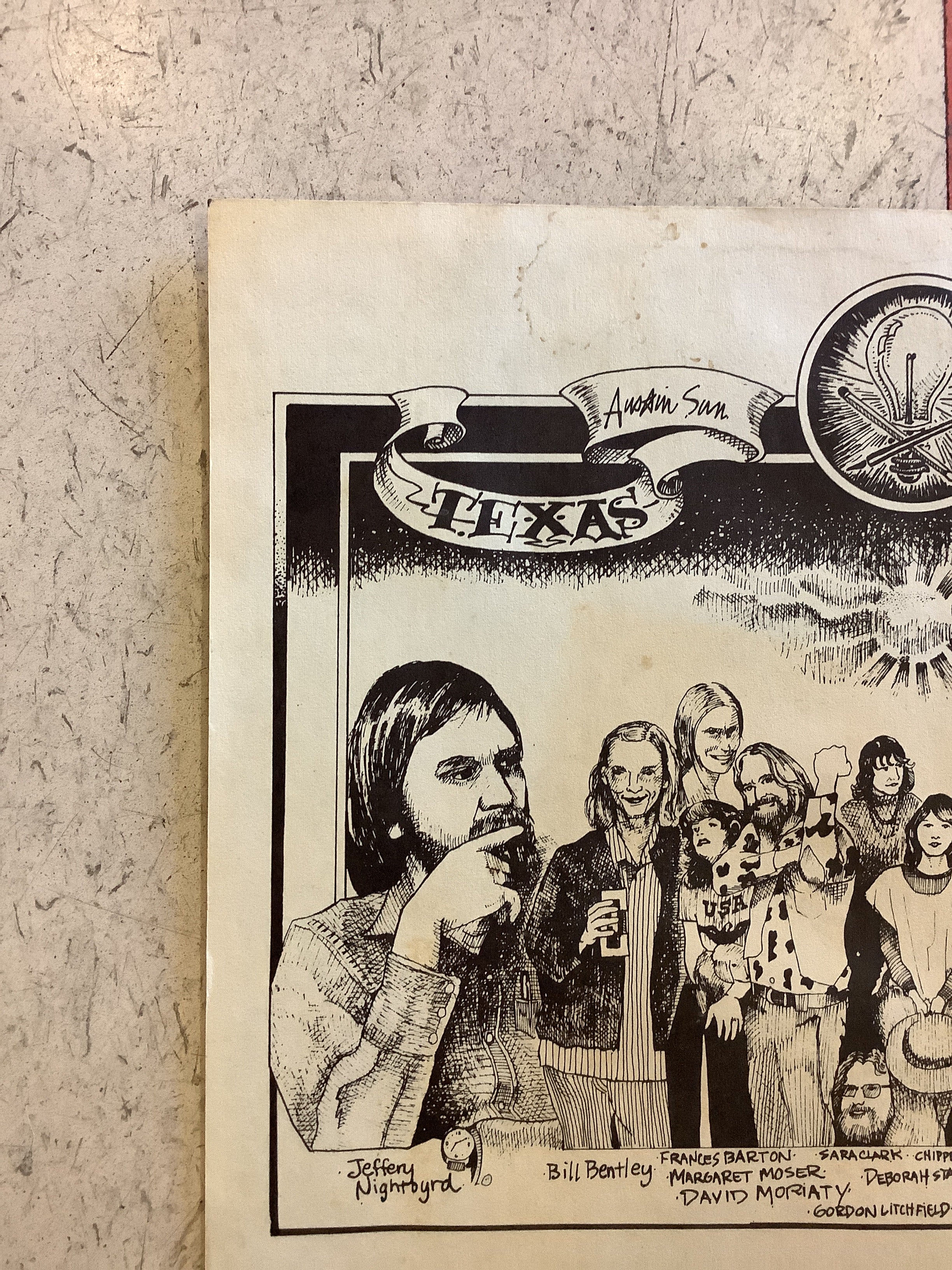 Soap Creek Saloon January Calendar - 1977 (Poster) - Image 2