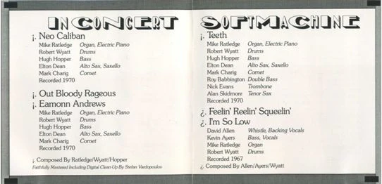 Soft Machine - In Concert (CD) - Image 4
