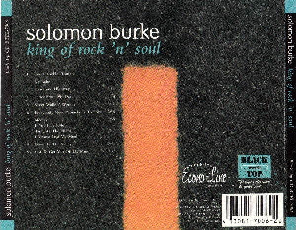 Solomon Burke - King Of Rock'n'Soul (CD) - Image 3