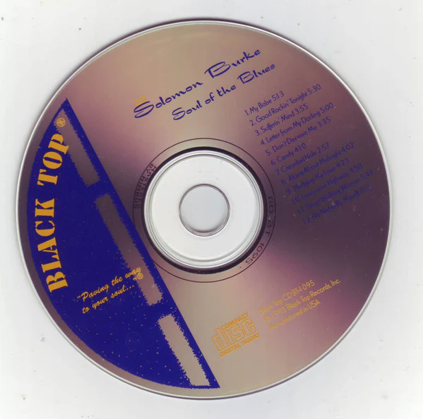 Solomon Burke - Soul Of The Blues (CD) - Image 3