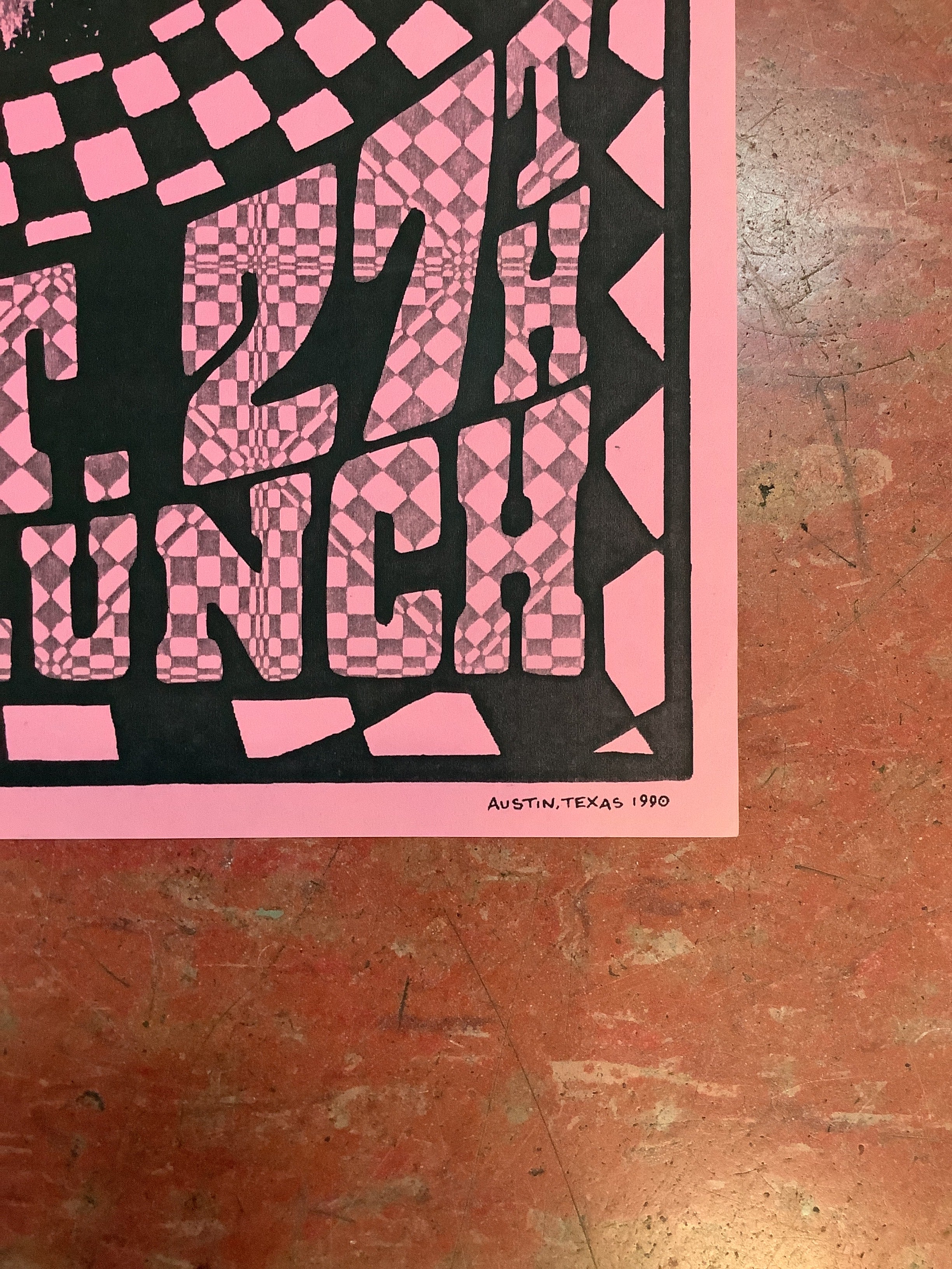 Sonic Youth at Liberty Lunch - 1990 (Poster) - Image 4
