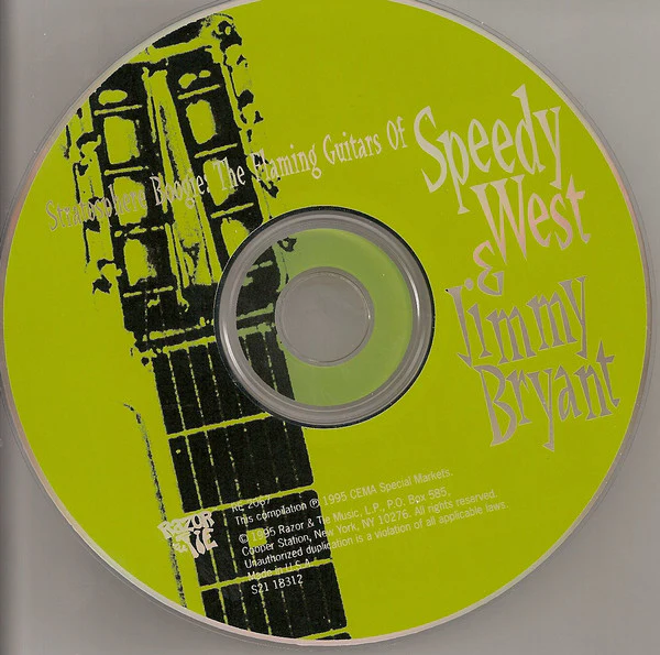 Speedy West & Jimmy Bryant - Stratosphere Boogie: The Flaming Guitars Of Speedy West & Jimmy Bryant (CD) - Image 3