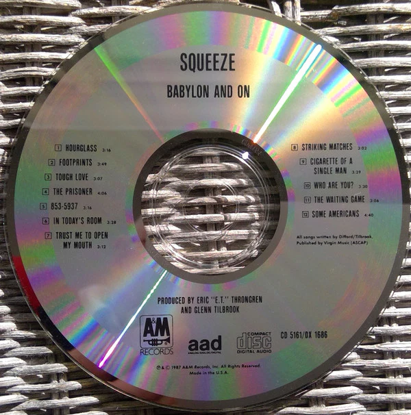 Squeeze  - Babylon And On (CD) - Image 3