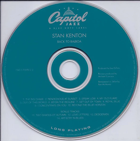 Stan Kenton - Back To Balboa (CD) - Image 3