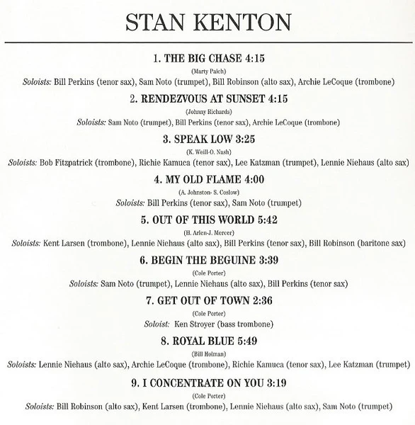 Stan Kenton - Back To Balboa (CD) - Image 4