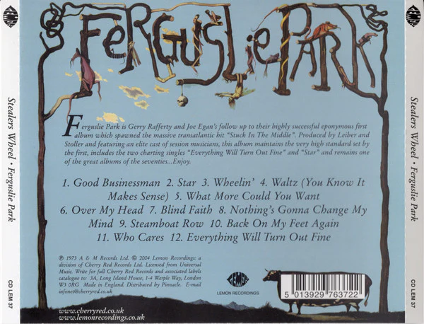 Stealers Wheel - Ferguslie Park (CD) - Image 2