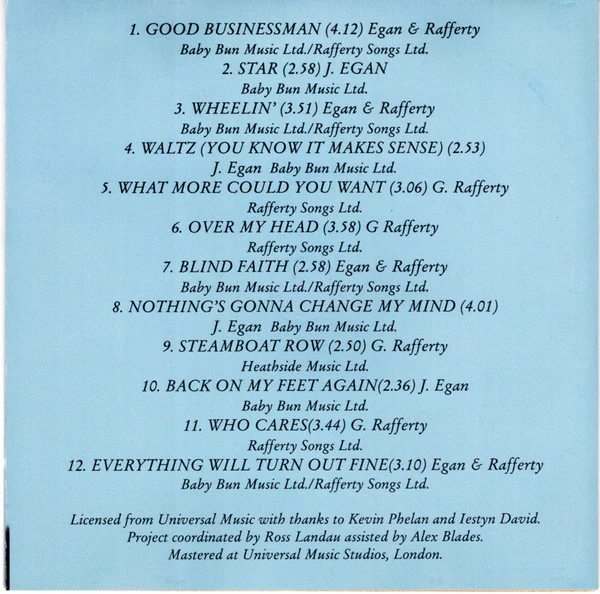 Stealers Wheel - Ferguslie Park (CD) - Image 4