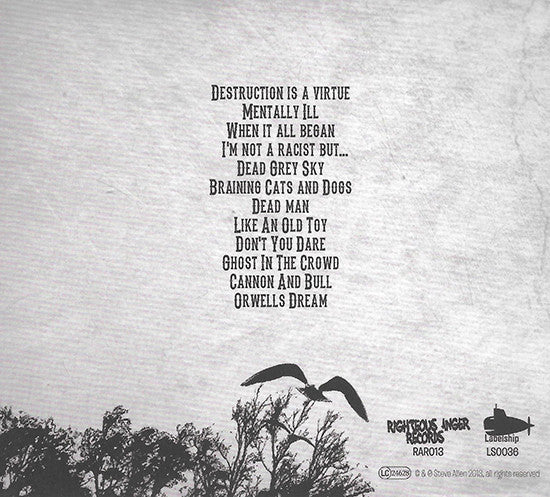 Steve Allen  - Wreck The Place (CD) - Image 2