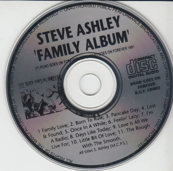 Steve Ashley - Steve Ashley’s Family Album (CD) - Image 4