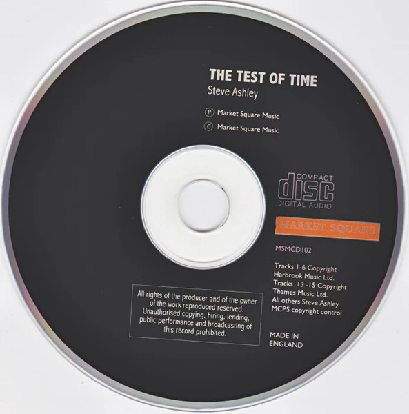Steve Ashley - The Test Of Time (CD) - Image 3