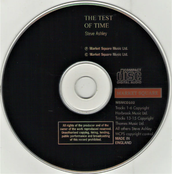 Steve Ashley - The Test Of Time (CD) - Image 4