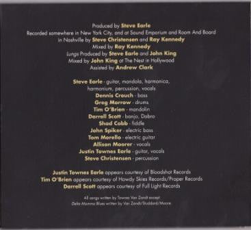 Steve Earle - Townes (CD) - Image 3