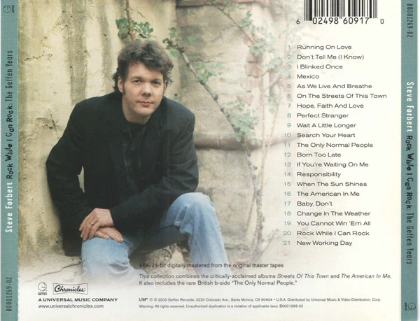 Steve Forbert - Rock While I Can Rock: The Geffen Years (CD) - Image 2