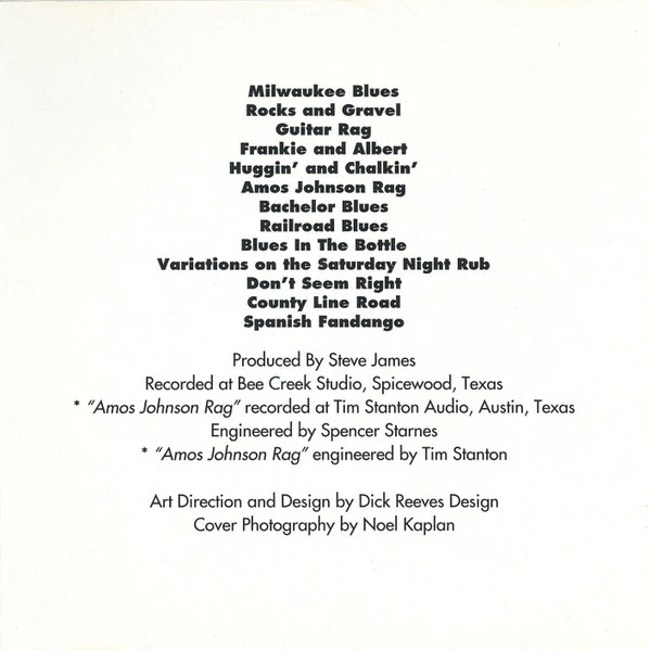 Steve James  - Two Track Mind (CD) - Image 3