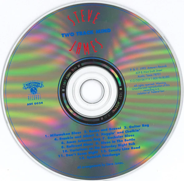 Steve James  - Two Track Mind (CD) - Image 5