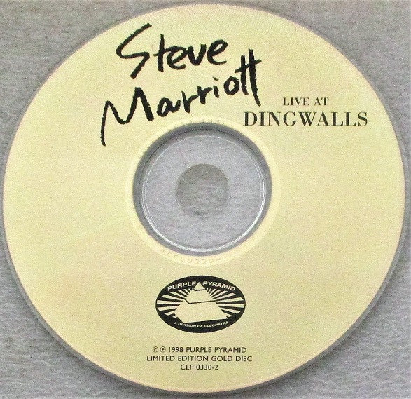 Steve Marriott - Live At Dingwalls (CD) - Image 5