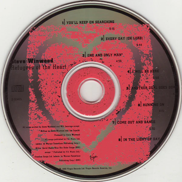 Steve Winwood - Refugees Of The Heart (CD) - Image 3