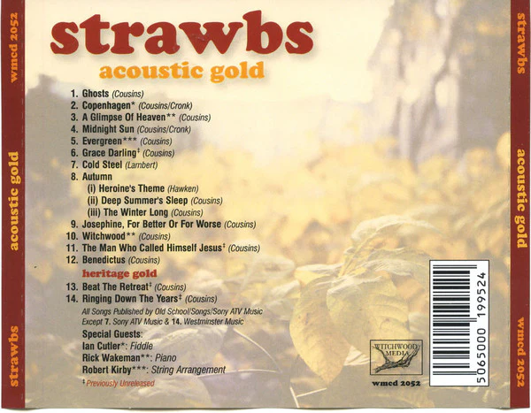 Strawbs - Acoustic Gold (CD) - Image 2